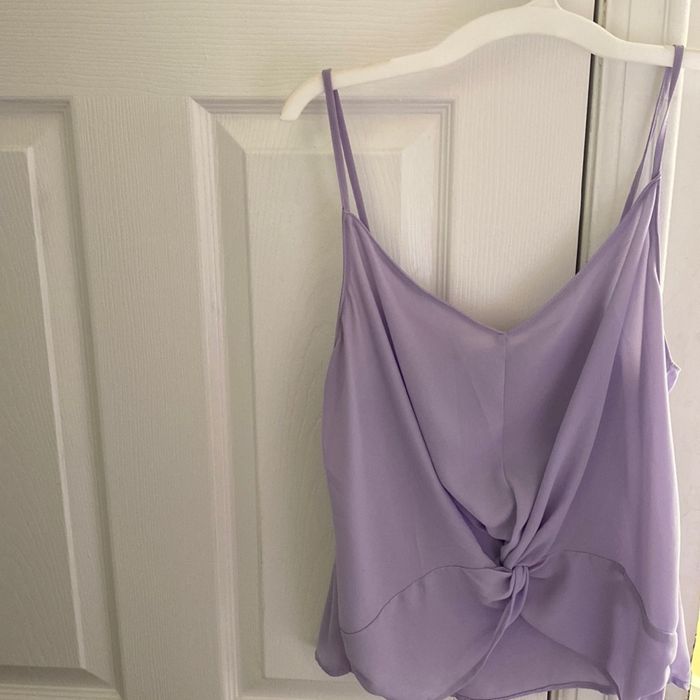 Size small purple tank top